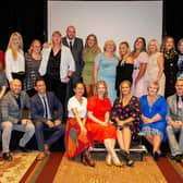The staff team pictured at the Meallmore Care Awards 2022
