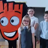 Pupils were joined by Living Streets mascot Strider at a celebration assembly to launch a new year of WOW – the walk to school challenge from Living Streets Scotland.