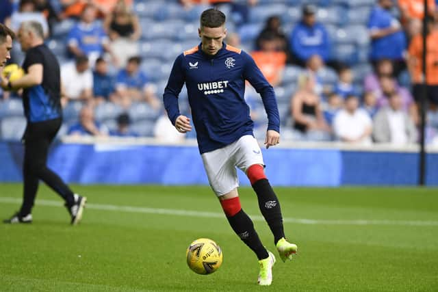 Rangers are hopeful of having Ryan Kent available for their Champions League qualifier. (Photo by Rob Casey / SNS Group)