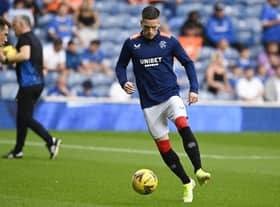 Rangers are hopeful of having Ryan Kent available for their Champions League qualifier. (Photo by Rob Casey / SNS Group)