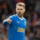 On-loan Rangers midfielder Aaron Ramsey will decide his future in the summer. (Photo by Craig Williamson / SNS Group)