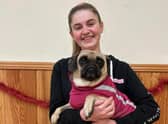 Nicole Duthie (Elle Woods) and Bailey (Bruiser) are ready to take centre stage in the production.