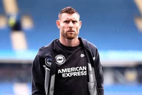 The former Liverpool midfielder is now at Brighton