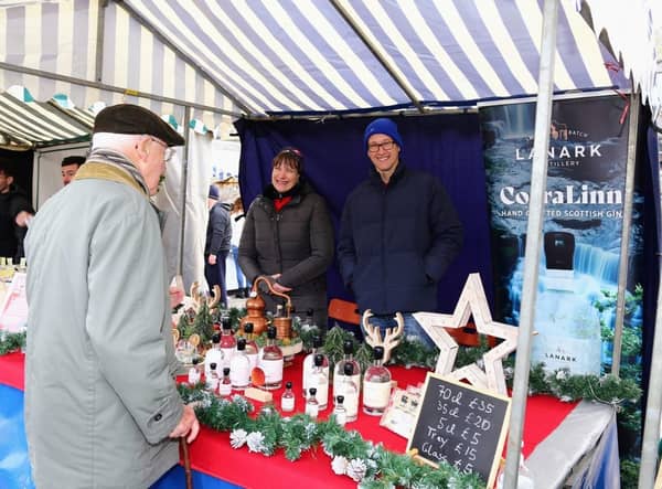 Well, it's the festive season, after all, so it would be a wee bit rude not to try the local gin out for good measure...and plenty of people were happy to do just that!