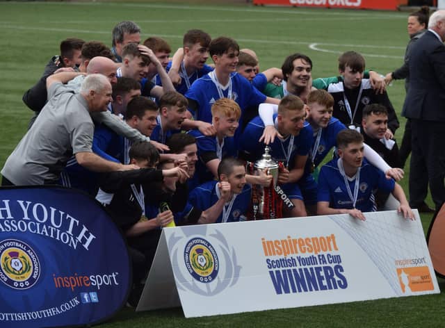 Kirkintilloch Rob Roy Under-19s won the Scottish Cup the Scottish Cup two years ago (pic: Neil Anderson)