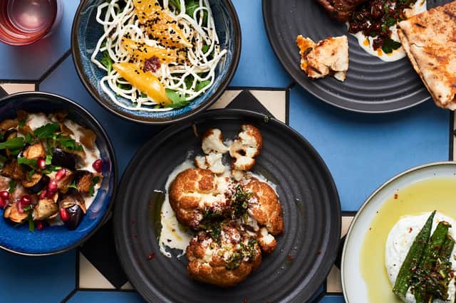 Some of the delicious food at Imad's Syrian Kitchen. Image: Sister London