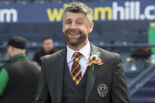 Stephen Robinson guided Motherwell to both domestic cup finals in 2017-18