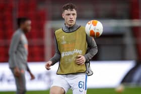 Leon King has been invited to the first-team regularly but will now be regarded among Giovanni van Bronckhorst's squad. (Photo by Rico Brouwer / SNS Group)
