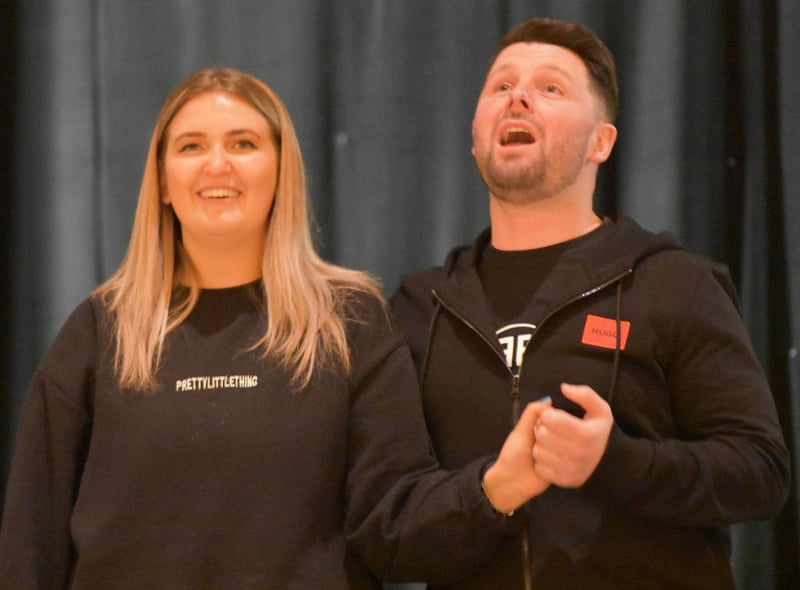 Move over Ewan and Nicole, Lynzi Cairney Walker and new member Alistair Morton take on Come What May.
