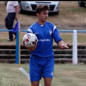 Joshua Gracie is quitting Lanark United (Pic by George Reid)