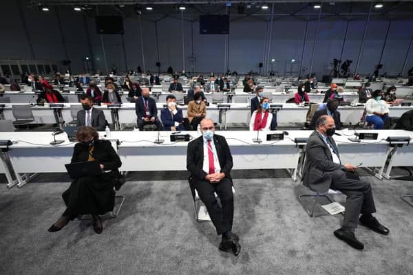 COP26 did not lead to an increase in cases. Pic: Christopher Furlong/Getty Images