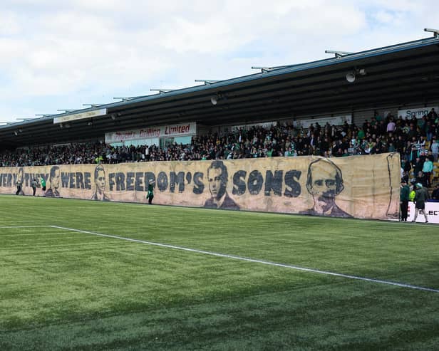 Livingston have expressed concern that Celtic fans broke pre-match agreements by entering the pitchside area to unveil two "unapproved" banners in their stadium during Sunday's match between the teams.