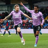 Amad Diallo celebrates after scoring five minutes into his debut for Rangers against Ross County in Dingwall. (Photo by Craig Williamson / SNS Group)