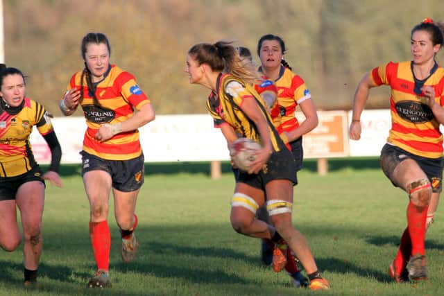 Action from West of Scotland's win at Annan (pic: Alan Robertson/Annan RFC)