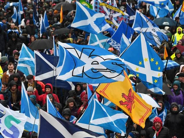 Pro-independence march