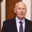 John Brown feels the referee got it right at Pittodrie.