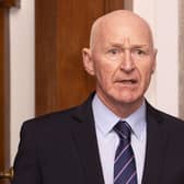 John Brown feels the referee got it right at Pittodrie.