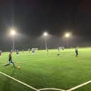 The new floodlit 3G pitch is in full use