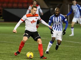Kilmarnock proved too strong despite a spirited Clyde effort