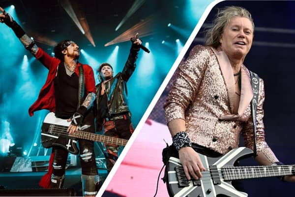 Motley Crue and Def Leppard  