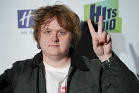 Scottish singer Lewis Capaldi. 