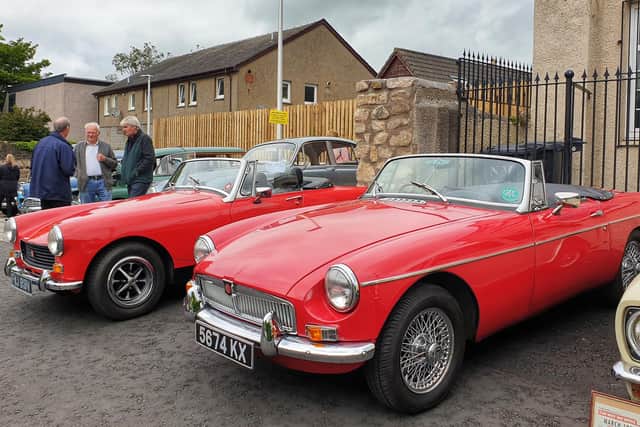Enthusiasts were keen to speak to the owners last year about their wheels.