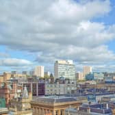 Aerial view of the city of Glasgow, Scotland Pic: Claudio Divizia