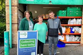 Rona Mackay MSP at East Dunbartonshire Foodbank