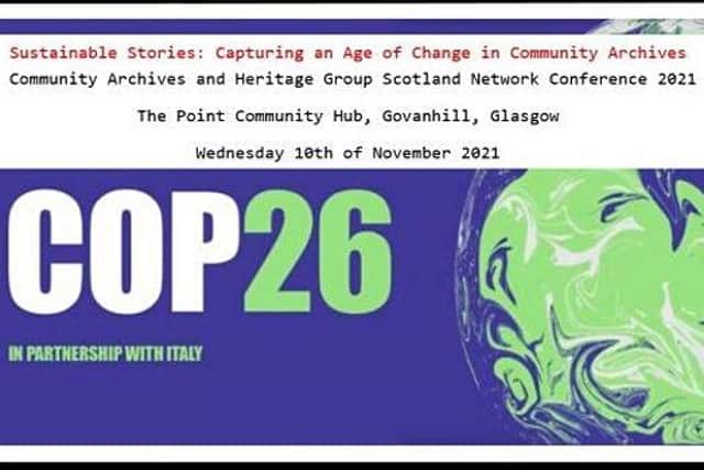 The event will coincide with COP26