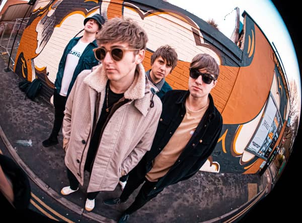 The Sherlocks Alex Procter, Kiaran Crook, Brandon Crook and Trent Jackson