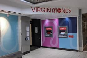 The branch served the town for decades as a Clydesdale Bank before latterly becoming a Virgin Money