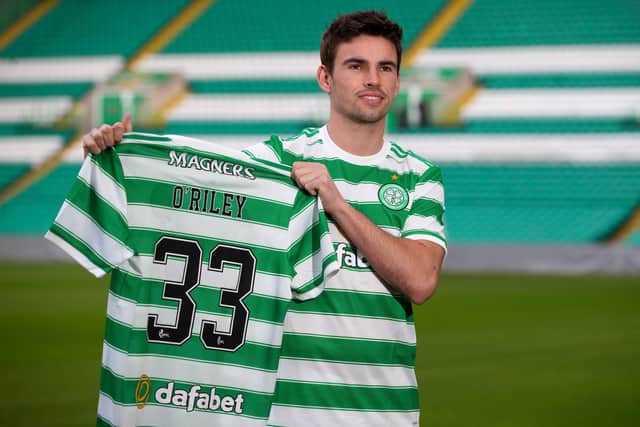 O'Riley will wear the No 33 shirt at Celtic.