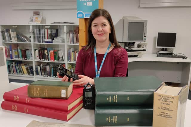 Local studies librarian Amanda Robb hopes that the interviews and writing gathered through the Beyond 2020: Community Reflections project will preserve the local Covid history and be added to the collection