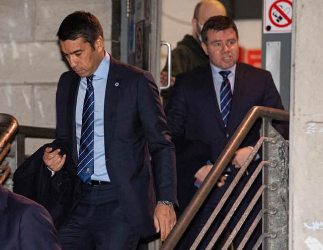 Rangers manager Giovanni van Bronckhorst and sporting director Ross Wilson sold the club's vision to Souttar.