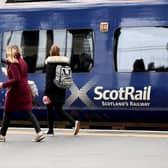 A track fault is causing disruption to train services this morning.
Picture: John Devlin