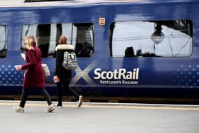 A track fault is causing disruption to train services this morning.
Picture: John Devlin