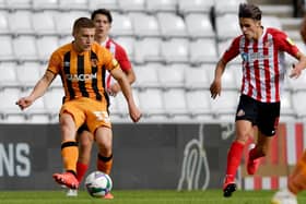 Greg Docherty helped Hull City beat Sunderland at the Stadium of Light. Pic: Frank Reid