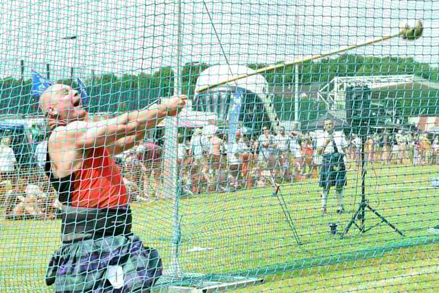 Bearsden & Milngavie Highland Games 2018 at West of Scotland FC, Saturday 9th June 2018.
Heavy Events.