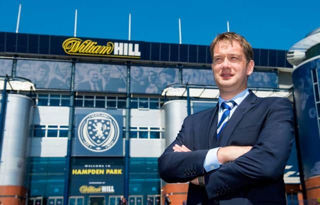 Scottish FA chief executive Ian Maxwell is excited by the prospect of Hampden being a key part of a UK-Ireland joint bid to host the 2030 World Cup. (Photo by Bill Murray/SNS Group).