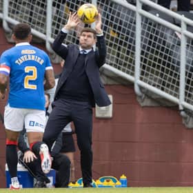 Steven Gerrard, Manager of Rangers. (Photo by Steve Welsh/Getty Images)