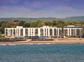 The Sands is perched on the edge of the town's beautiful North Bay. Image: The Sands