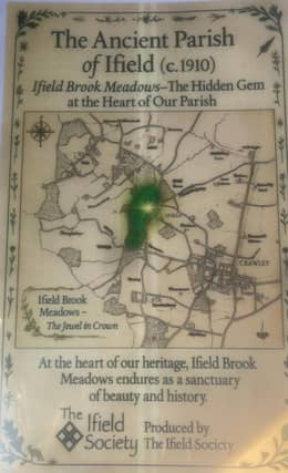 Ifield Brook Meadows - Jewel in the Crown of the ancient Parish of Ifield