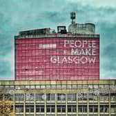 'People Make Glasgow' sign.