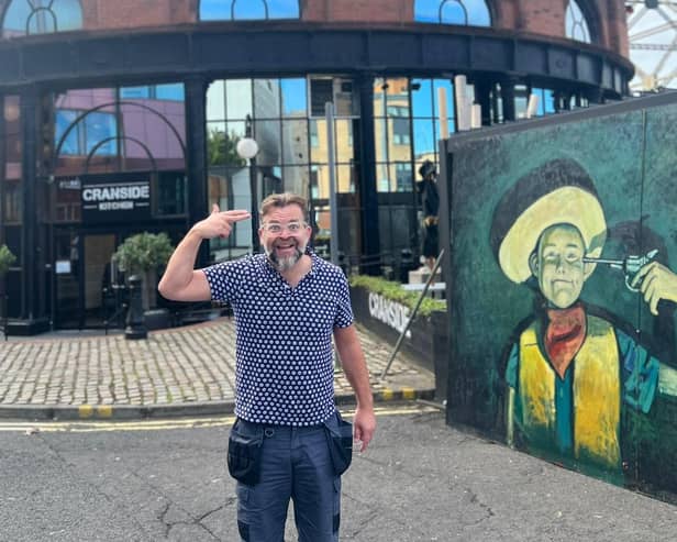 Alan Anderson has snapped up The Stand Comedy Club's famous cowboy backdrop for The Rotunda Comedy Club in Glasgow.