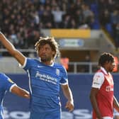 BIRMINGHAM, ENGLAND - OCTOBER 08: Dion Sanderson of Birmingham City celebrates scoring their third goal of the match during the Sky Bet Championship between Birmingham City and Bristol City at St Andrews (stadium) on October 08, 2022 in Birmingham, England. (Photo by Tony Marshall/Getty Images)