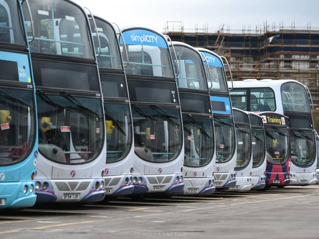Glasgow buses  
