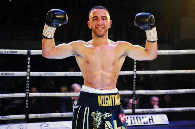 Commonwealth champion Nathaniel Collins – aka The Nightmare – is gearing up for a big year in 2022 (pic: Michael Gillen)