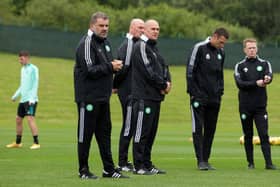 Ange Postecoglou will be back on the training ground this week.  (Photo by Craig Williamson / SNS Group)