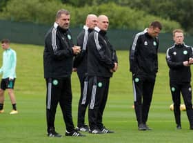 Ange Postecoglou will be back on the training ground this week.  (Photo by Craig Williamson / SNS Group)