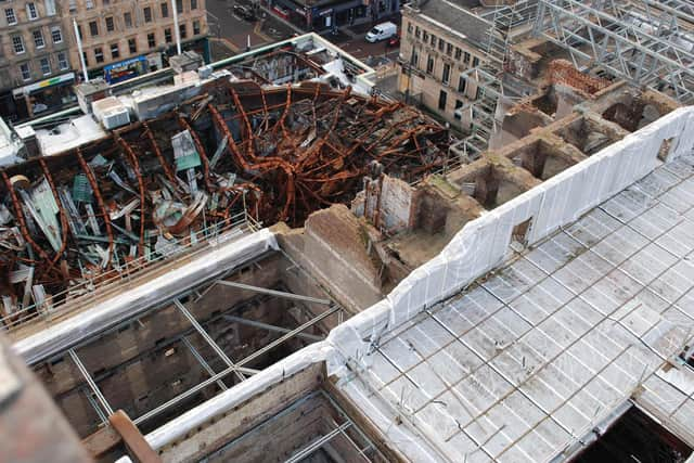 The iconic Mackintosh Building at Glasgow School of Art was devastated by a second blaze in the space of just over four years in June 2018.